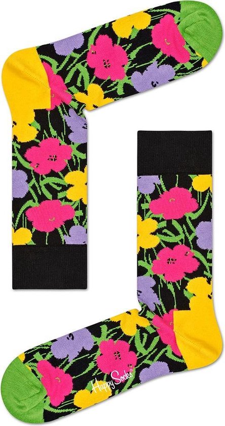 Happy Socks Andy Warhol: Flower - Maat 36-40