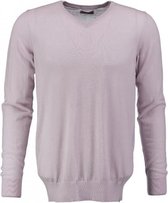 Dstrezzed dunnere zachte trui fine merino lt pink melange - Maat  L