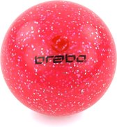Brabo Smooth Ball Glitter - Hockey Ball - Hockey sur gazon - Pink Glitter