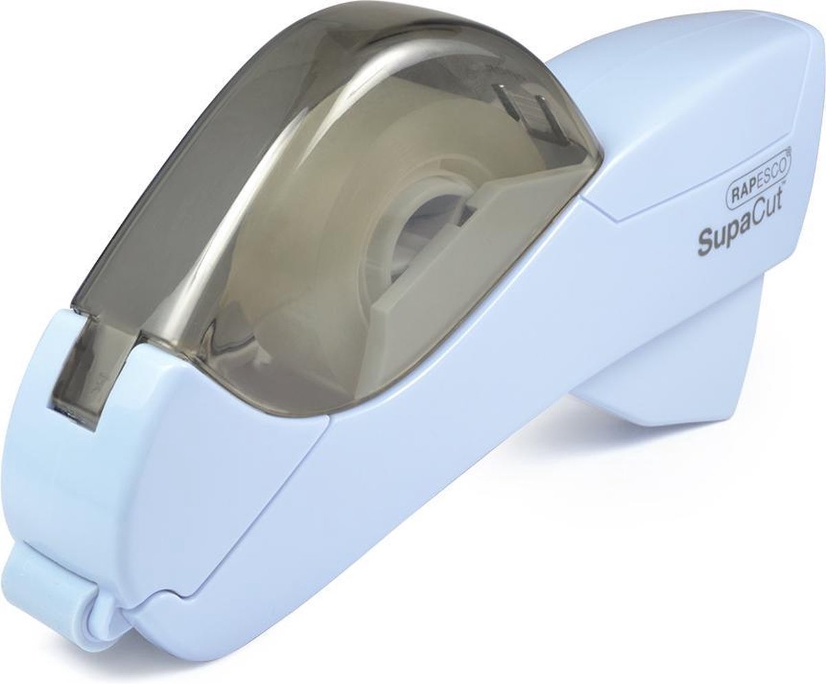 Rapesco SupaCut Tape Dispenser blauw + 2 rollen plakband‎‎