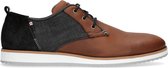 Sacha - Heren - Cognac leren veterschoenen - Maat 44