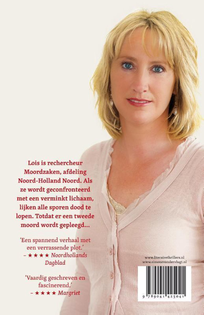 Aan niemand vertellen - back cover