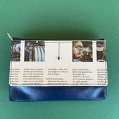 Wana Bana Design Vegan Crossbodytas - Blauw - Vintage