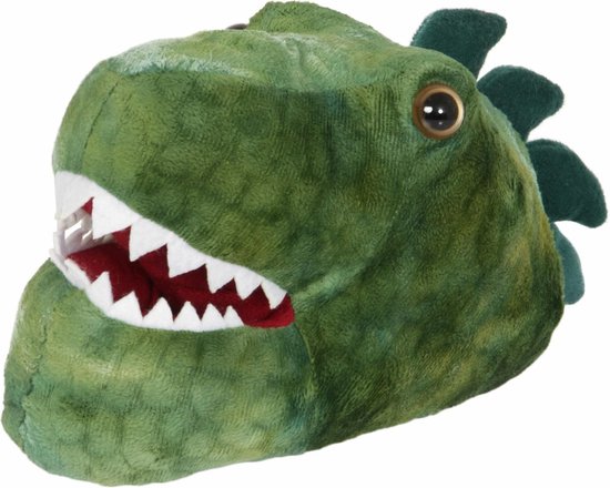 Dinosaurus pantoffels groen | Slumbe Rzzz, Boys 'Slippers' | Nifty Sloffen  M28/29 | bol.com