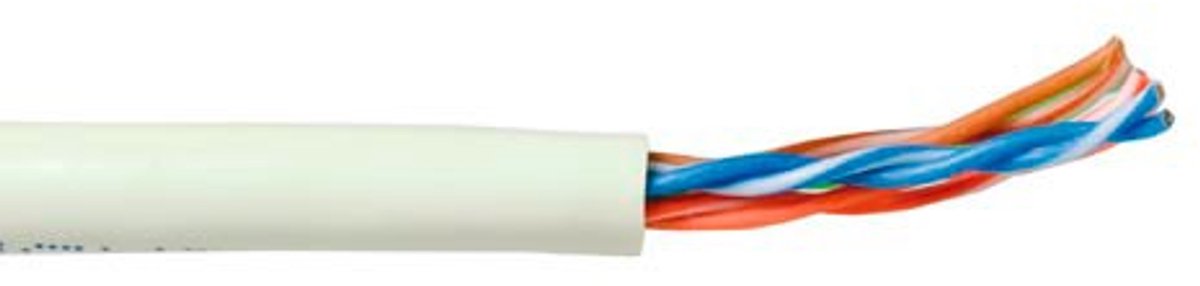 ACT EP305B CAT5E U/UTP Patchkabel Soepel Ivoor - 305 meter