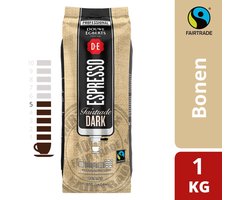 Douwe Egberts Espressobonen dark roast fairtrade 1kg