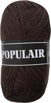 Beijer BV Populair acryl garen - donker bruin (12) - naald 3,5 a 4mm - 10 bollen