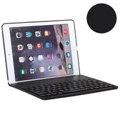 Shop4 - iPad Air 2 (2014) Toetsenbord Hoes - Bluetooth Keyboard Cover Shell Aluminium Zwart