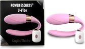 Power escorts - U vibe Couple vibrator - 7 functies - Roze