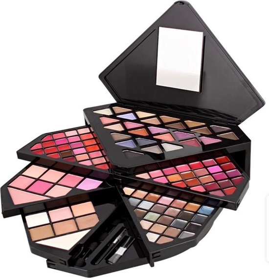 Zelden Burger Discriminatie make up doos-Max&More Diamond Beauty giftbox-make-up set-make up  giftbox-117... | bol.com