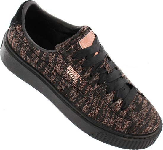 Puma Basket Platform VR 364092-02 Dames Sneaker Sportschoenen Schoenen  Zwart - Maat EU | bol.com