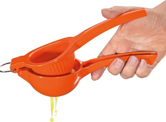 Cilio - sinaasappelpers - metaal - met ophanglus van Cilio — afbeelding 3