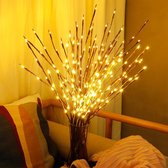 Decoratie takken met led licht - Warm licht - Takken met verlichting - kerstverlichting - herfst verlichting - kerstversiering - 20 ledlampjes - voor Home Decoratie（5 stucks）