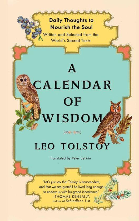 A Calendar of Wisdom, Leo Tolstoy 9780684837932 Boeken