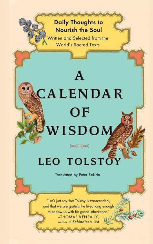 A Calendar Of Wisdom Leo Tolstoy 9780684837932 Boeken Bol