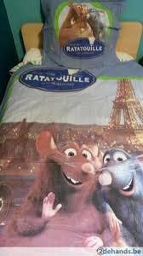TODAY Katoenen bedset voor 1 persoon - 140x200 cm - Gael Grey Print