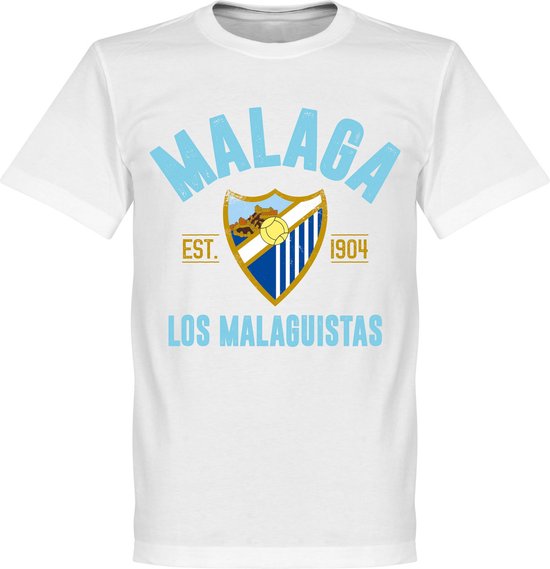 Malaga CF Established T-Shirt - Wit - L