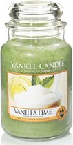 Bougie Parfumée Yankee Candle Large Jar - Vanilla Lime