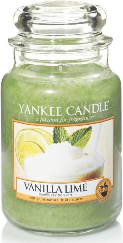 Yankee Candle Large Jar Geurkaars - Vanilla Lime