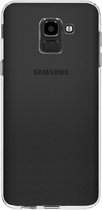 Accezz Hoesje Geschikt voor Samsung Galaxy J6 Hoesje Siliconen - Accezz Clear Backcover - Transparant