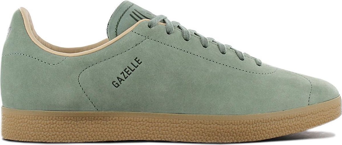 Adidas originals gazelle decon top sneakers in green cg3705