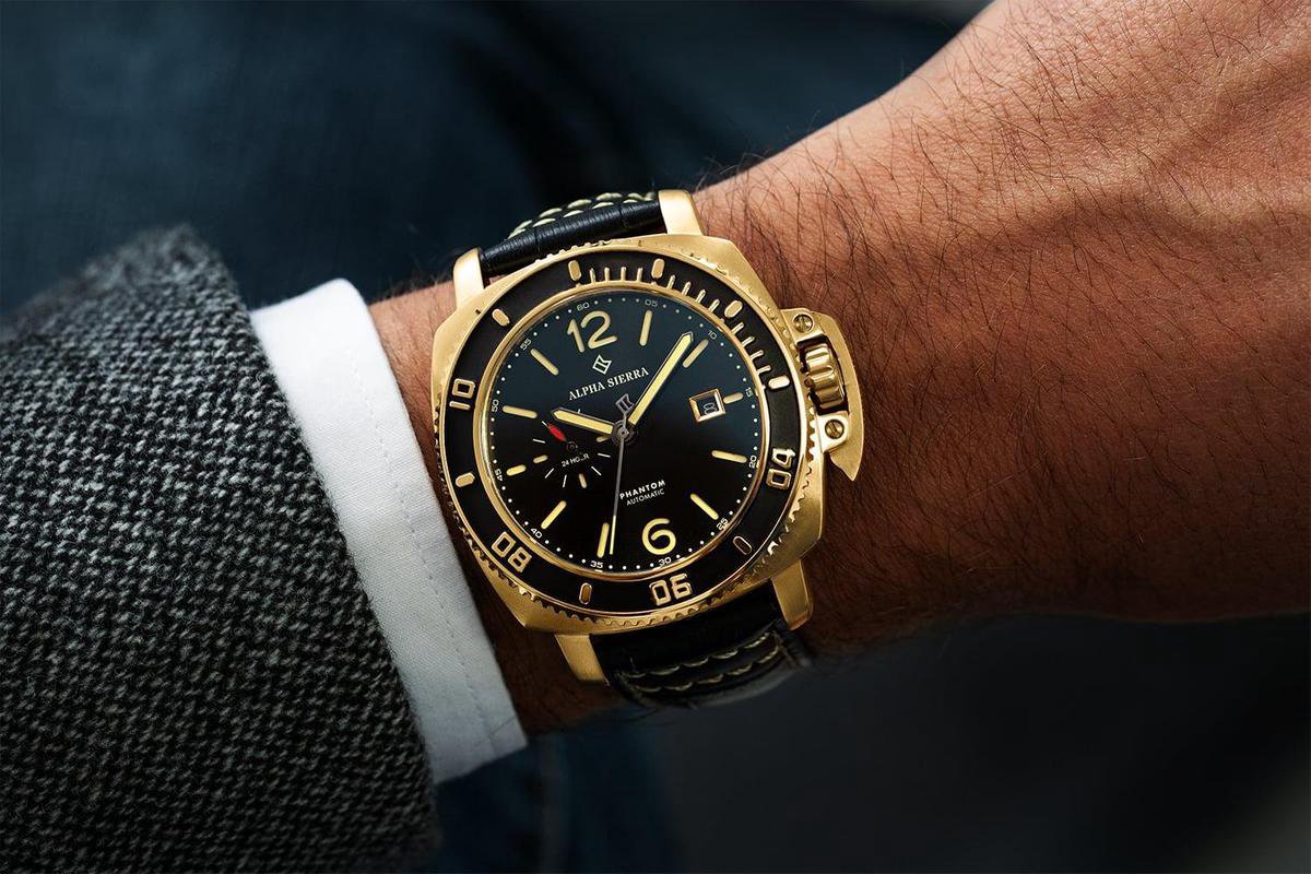 Automatisch herenhorloge phantom van alpha sierra new arrivals