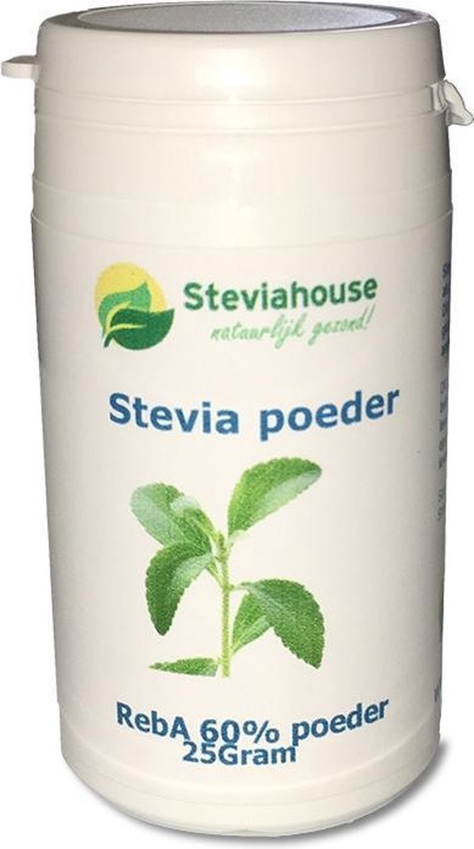 Stevia extract poeder Reb A 60 in potje 25g