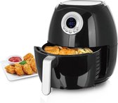 Hetelucht friteuse - Smart Fryer XL - 4,5L- zwart- Bodem met antislip- 200°C-1500 Watt