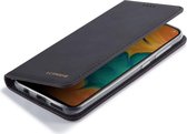 Samsung Galaxy A20e Portemonnee Stand Bookcase Hoesje Kunstleer Zwart