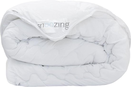 Snoozing Swiss Dreams - Couette - Double - Synthétique - 200x220 cm - Blanc