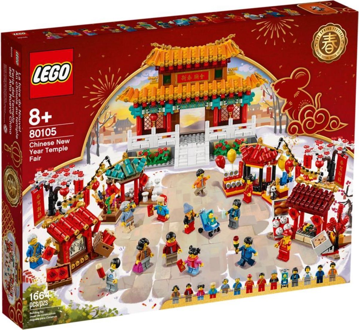 LEGO Tempelmarkt voor Chinees nieuwjaar - 80105 | bol.com