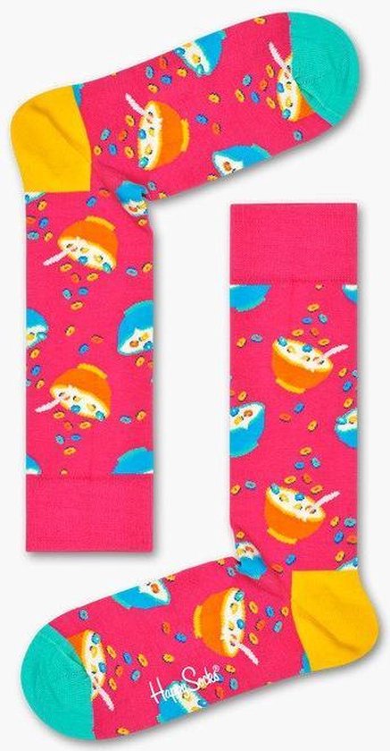 Happy Socks Sokken in all-over look, model 'Rubber Duck' in roze online kopen | P&C