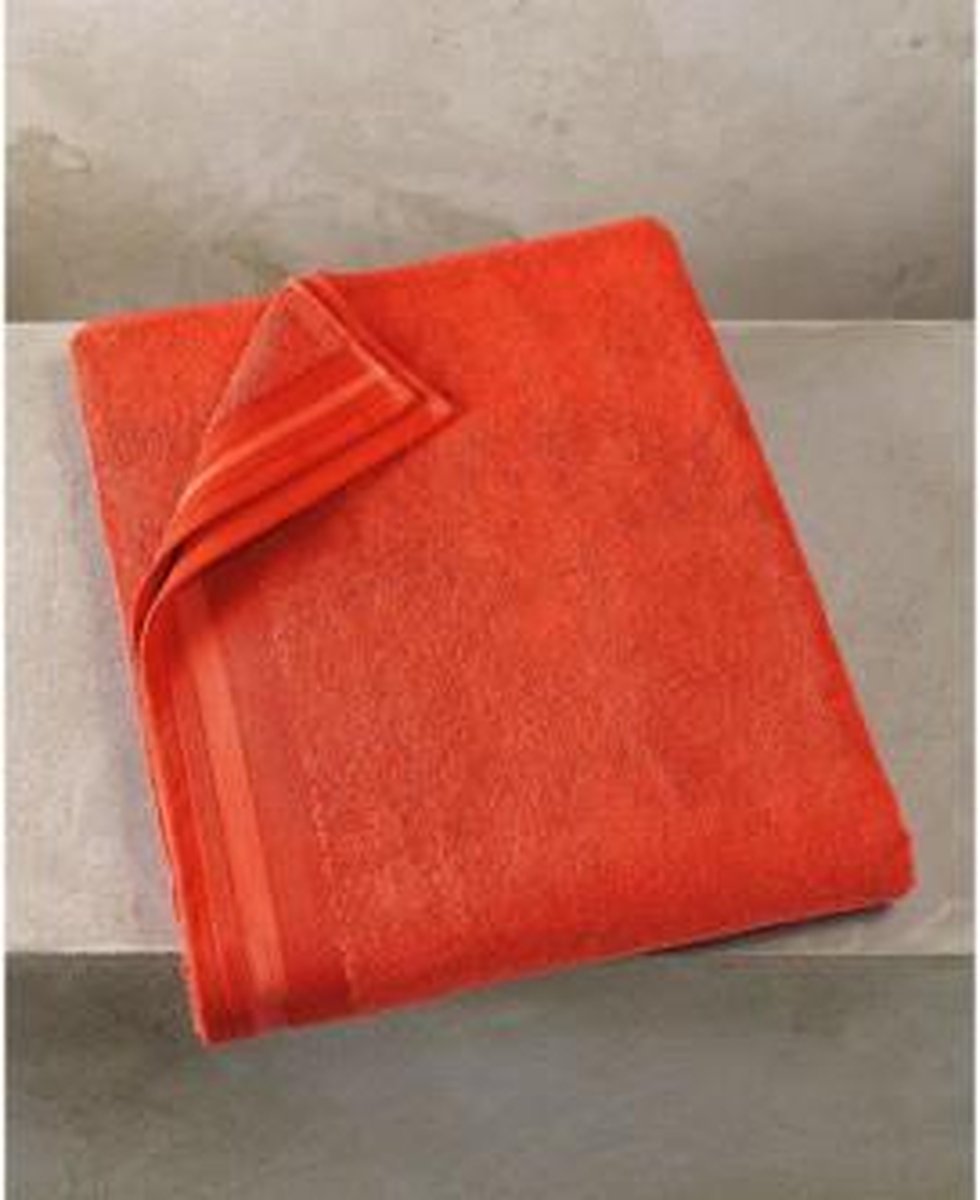 De Witte Lietaer handdoek Excellence 50x100 burnt orange