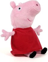 Peppa Pig knuffel Peppa – 28 cm groot – Officiële merklicentie en CE-keurmerk