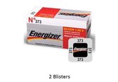 2 stuks (2 blisters a 1 stuk) Energizer 373 LD Knoopcel batterij Zilver-oxide (S) 1,55 V