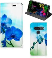 Smart Cover LG G8s Thinq Orchidee Blauw