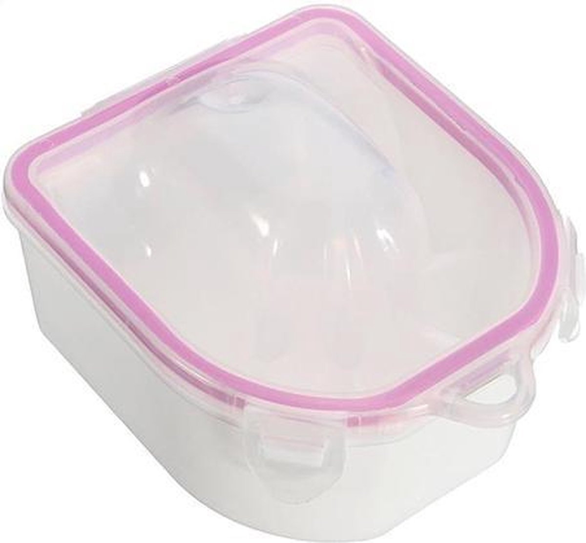 Goedkoopste Manicurebowl dubbelwandig voor het sneller losweken van gelnagellak, kunstnagels, acryl nagels.