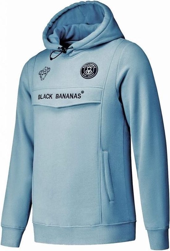 Black Bananas FC anorak hoodie pastel blue mt XS | bol.com