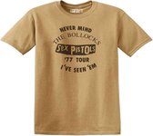 Sex Pistols Heren Tshirt -S- Seen 'Em Geel