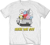 BT21 Heren Tshirt -S- Here We Go Wit