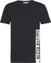 Calvin Klein Relaxed  Sportshirt - Maat XL  - Mannen - zwart/wit