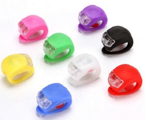Fietslamp LED - Fietslicht - Waterdicht - Waterproof - Bicycle Light - Wit — afbeelding 2