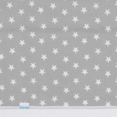 BINK Bedding Wieglaken Stars Grijs 75 x 100 cm