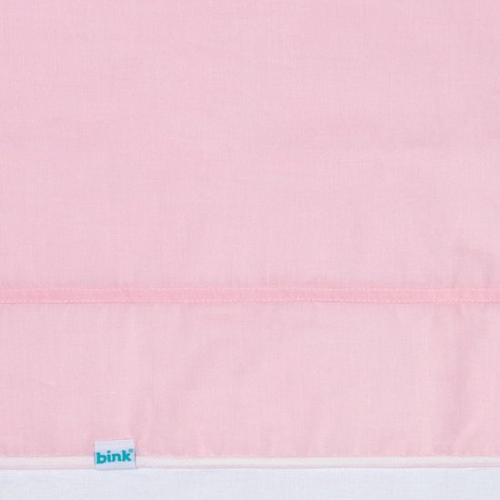 BINK Bedding Wieglaken Bo Roze 75 x 100 cm