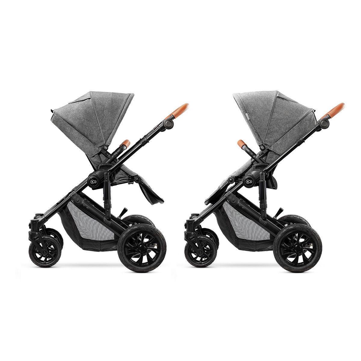 Kinderkraft Prime 3 in 1 Kinderwagen - Inclusief Autostoel - Grey | bol.com