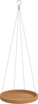 Ecopots Hanging Saucer - Terra - Ø36 x H3 cm - Ronde terrakleurige onderschotel voor hangpotten