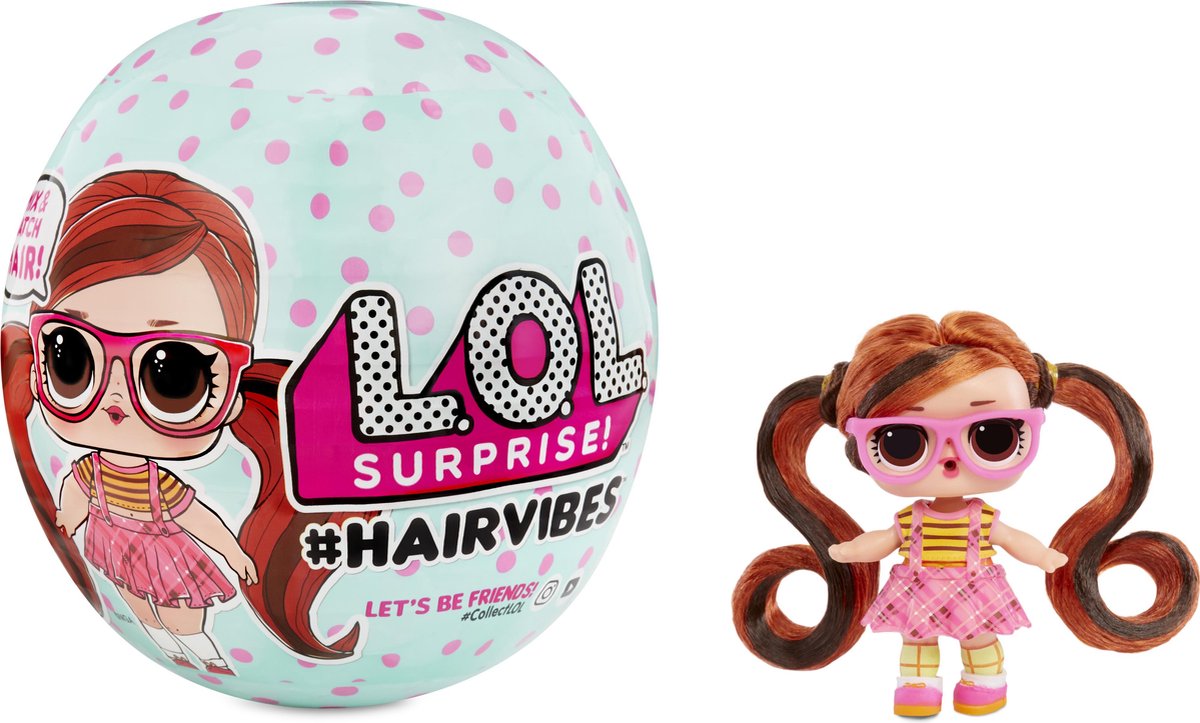 L.O.L. Surprise bal #Hairvibes - Tots Series A - Minipop - L.O.L. Surprise!