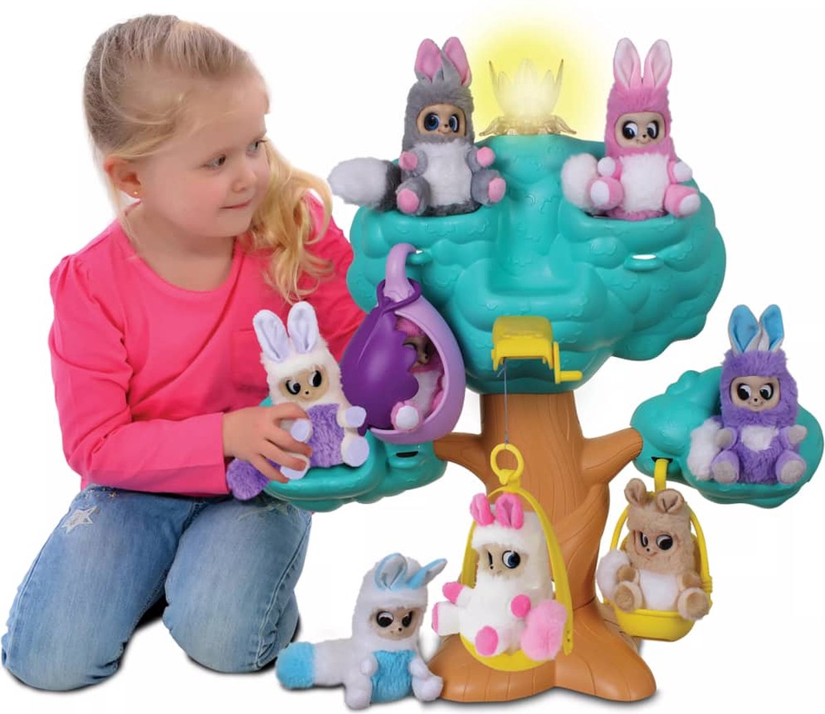 Bush Baby World Dreamtree - Speelfigurenset met licht en geluid | bol