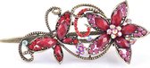 Haarspeld - Rood - Groot - Haarclip - Haarsieraad - Haarklem - Dames