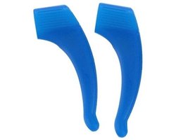 Anti-slip Oorhaakjes - Brilhaakjes – Siliconen - Bescherm je Bril - Antislip Pootjes - Voor Kinderen en Volwassenen – 1 Paar – Blauw